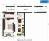 KR-Benrad: vermietete 2-Zimmer ETW mit Loggia zur Kapitalanlage in gepflegter Anlage - Grundriss