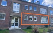 Viersen: Vermietete Eigentumswohnung im Hochparterre mit Balkon und Gartennutzung & Stellplatz - Frontansicht Wohnung