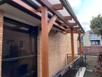 MG-RHEYDT: stilvolles Einfamilienhaus mit Garten und Garage im Grünen - ruhig mit bester Verbindung - Kelleraußentreppe Zugang Überdachung