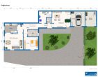 Wohnhaus mit Ambiente und großem Grundstück in ländlicher Wohnlage. - Grundriss Erdgeschoss