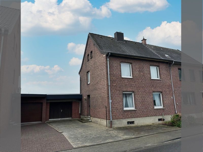 Wohnhaus mit Einliegerwohnung – Garage und Werkraum – auf großem Grundstück in Schwanenberg, 41812 Erkelenz / Schwanenberg, Doppelhaushälfte